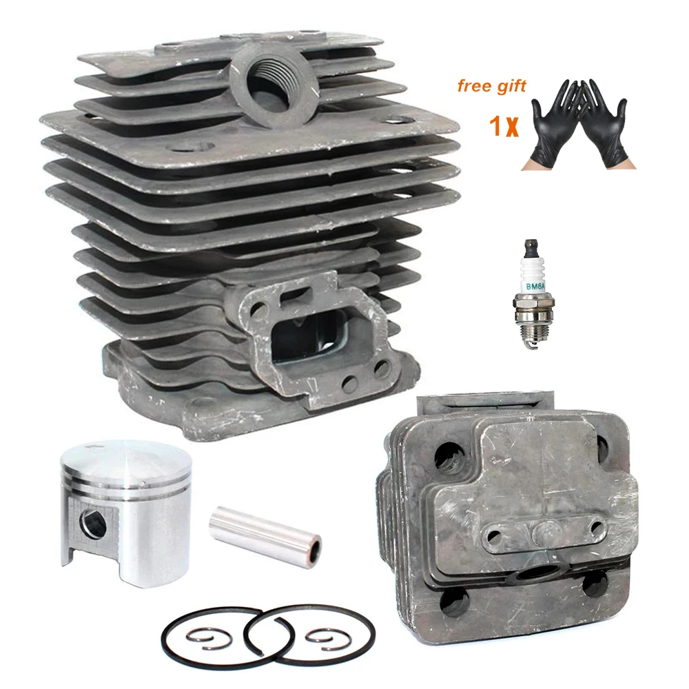 Pistão do Cilindro Kit para Echo Rm460 Rm-465 Cls-4600 Cls-4610 Srm-4600 Srm-4605 Srm-4605u Srm-4510 42 Milímetros