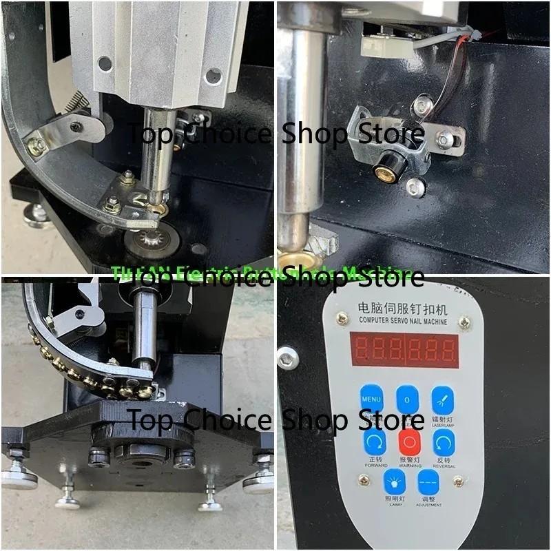 High Quality Automatic Eyelet Grommet Punching Press Machine For Fastener Hole Processing Production