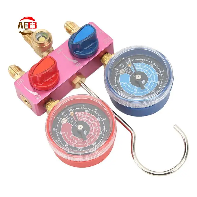 AEE3-HS-M02 Refrigerant Diagnostic Manifold Gauge Diagnostic Manifold Gauge Refrigeration Tool For R22/32/R410A