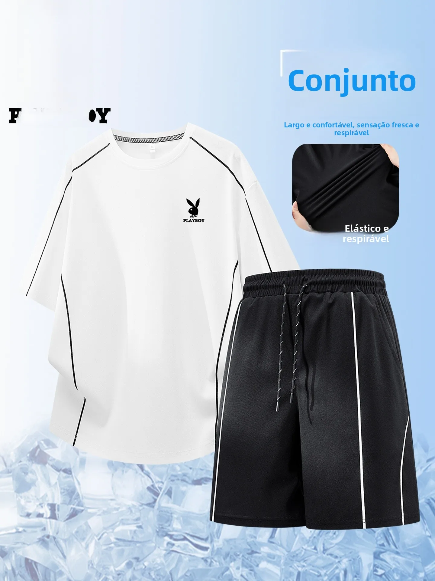 men's-sportswear-casual-summer-set-short-sleeve-shorts-youth-polyester-fiber-five-quarter-pants-chinese-made-t-shirt