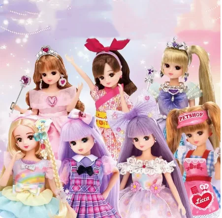 

TAKARA TOMY кукла Licca 23 см, принцесса Lijia Girls, куклы, игрушка Blyth, маленькая кукла, подарок, Детская кукла