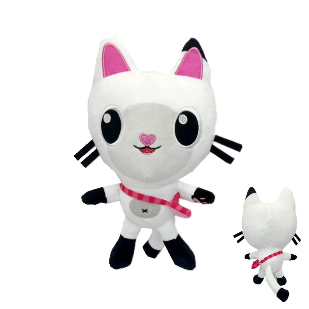 Dieren Pluche Gabby Poppenhuis Mooi pluche Gaby speelgoed Pluche huis Kat pop Cartoon knuffels Zeemeermin Kat Plushie poppen Kinderen