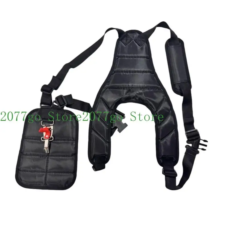 

Y1UD Comfort Padded Belt Double Shoulder Strap Trimmer Shoulder Strap for Trimmers