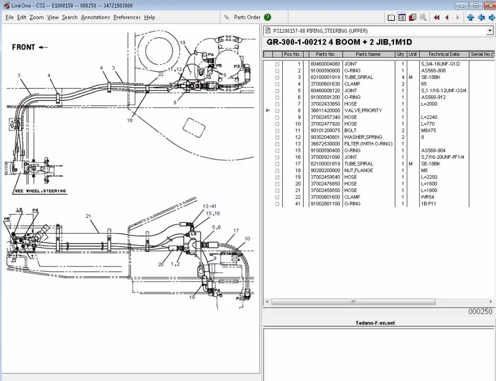 SpecDiag Tadano Spare Parts Catalog 2021 FULL Offline With All Models [2021]