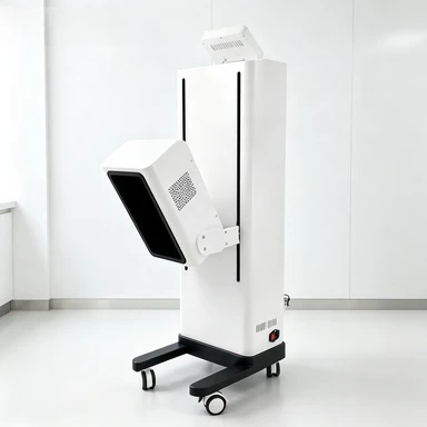 FY 7 Inch Electric Lifting Terahertz White Light Therapy Machine, 1500W High Power Touch Control for Face & Body Skin Care
