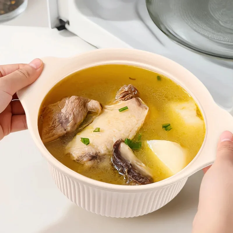 Foldable Silicone Steamer Pot 3 Compartment Microwave Rice Cooker Basket Kitchen Vegetable Meat Steam Tray