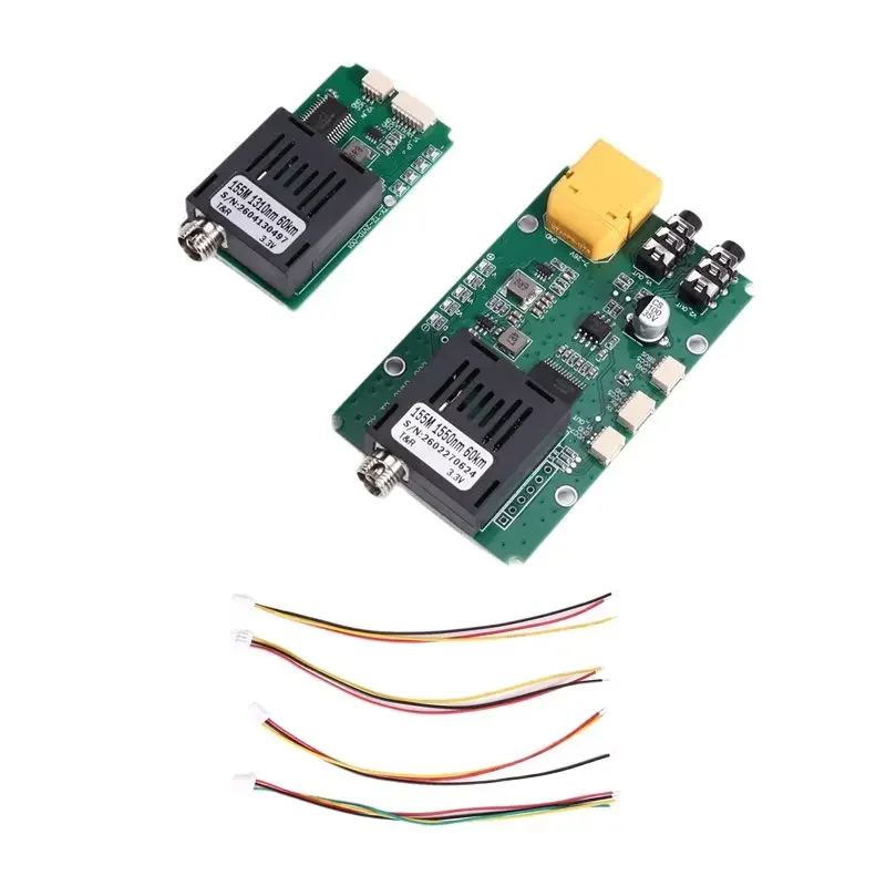 SmCp-[A51I Digital]TX/RX 60KM TTL Optical Transceiver Module Kit For FC Drone-Specific Fiber Port Optical Terminal Equipment