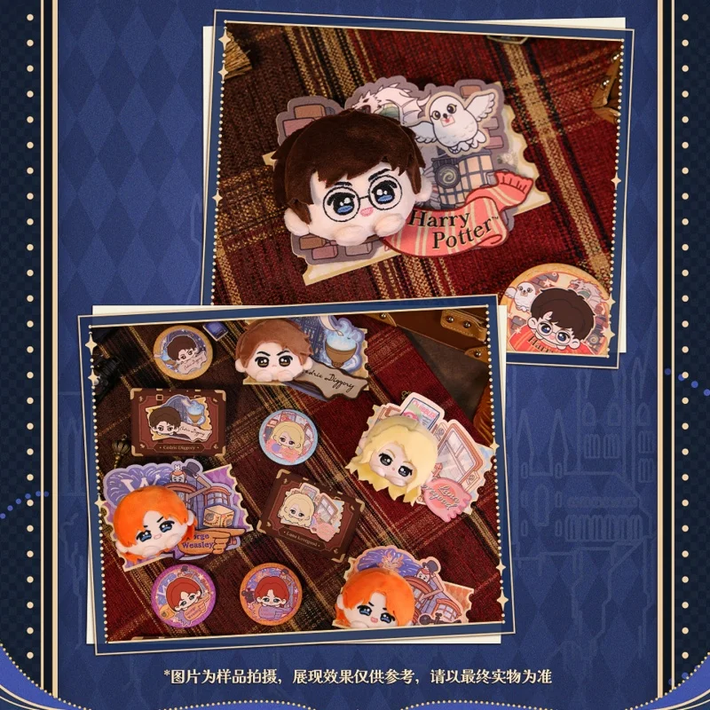 Genuine Harry Potter Wizard Badge Series Blind Box Kawaii Snape Malfoy Anime Figure Trendy Toys Mystery Box Hippers Cute Stuff - view 6