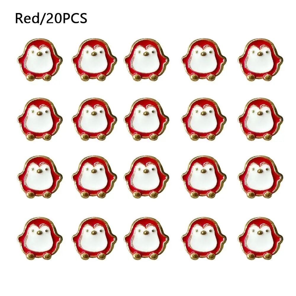 

20 шт. Новые 8-мм пуговицы-пингвины для кукол, миниатюрные ультра-маленькие застежки для кукол, пряжки для обуви кукол ручной работы, аксессуары для одежды кукол 1/6