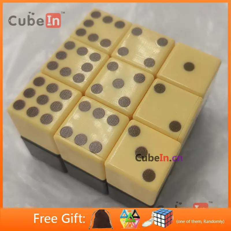 Lanlan 2x3x3 Dice Cube Puzzle Cube Educational Toy Gift Idea X'mas Birthday