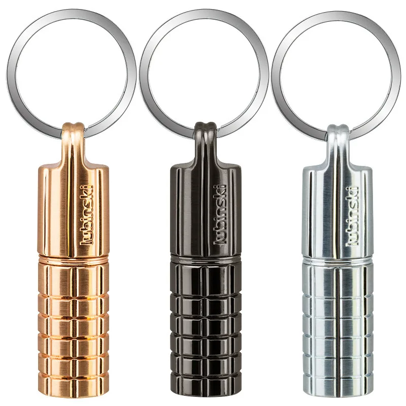 

Portable Zinc Alloy Cigar Drill, Stainless Steel Boring Opener with Keychain, 11mm, New