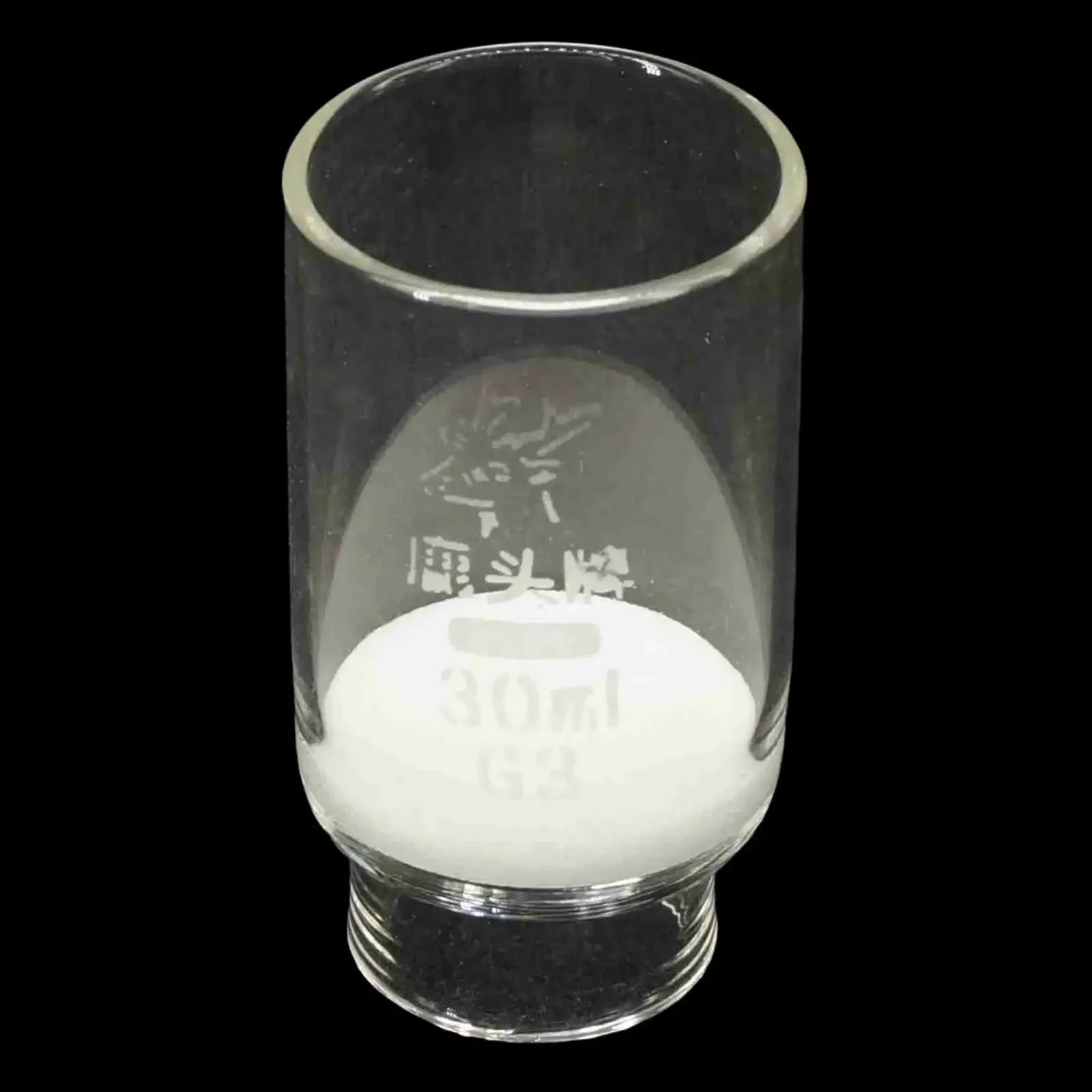 10/30/40/50/60/100/200ml Borosilicate Glass Filter Crucibles Gooch G1/G2/G3/G4/G5 Hole Number 2-70 Micron/um For  Analysis Lab