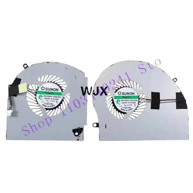 

NEW CPU GPU Fan For 17 R4 R5 P31E ALW17C Laptop 04RFW1 *&*