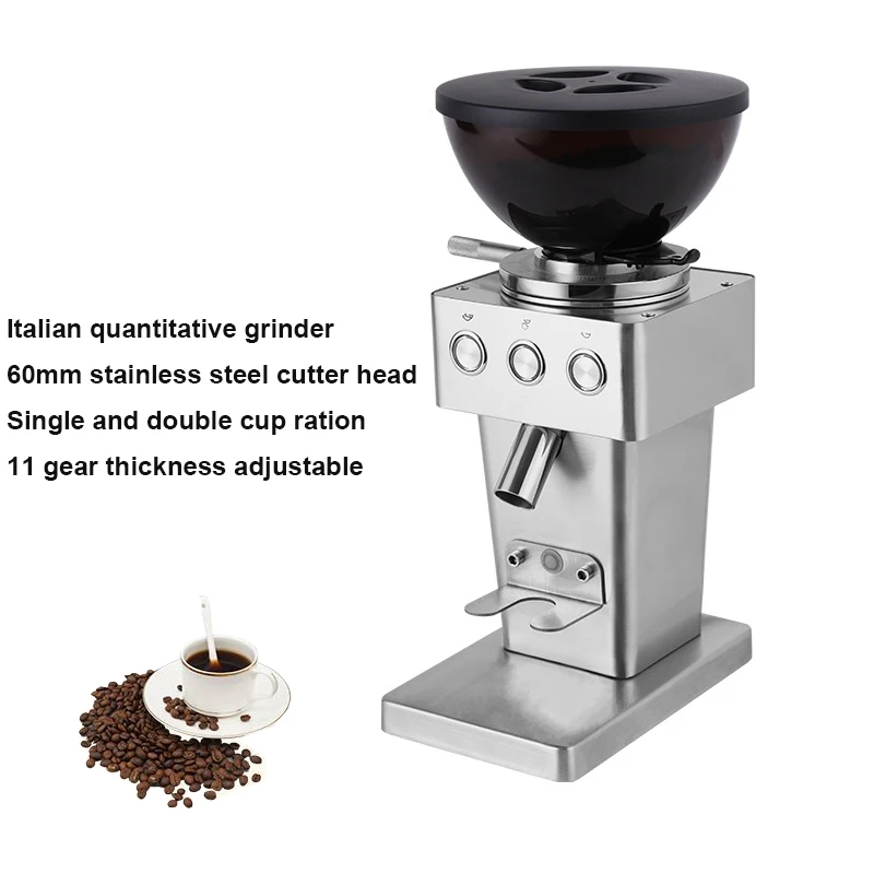 Electric Coffee Grinders Mill Machine Manual / Automatic Italian Espresso Coffee Beans Grinding Milling