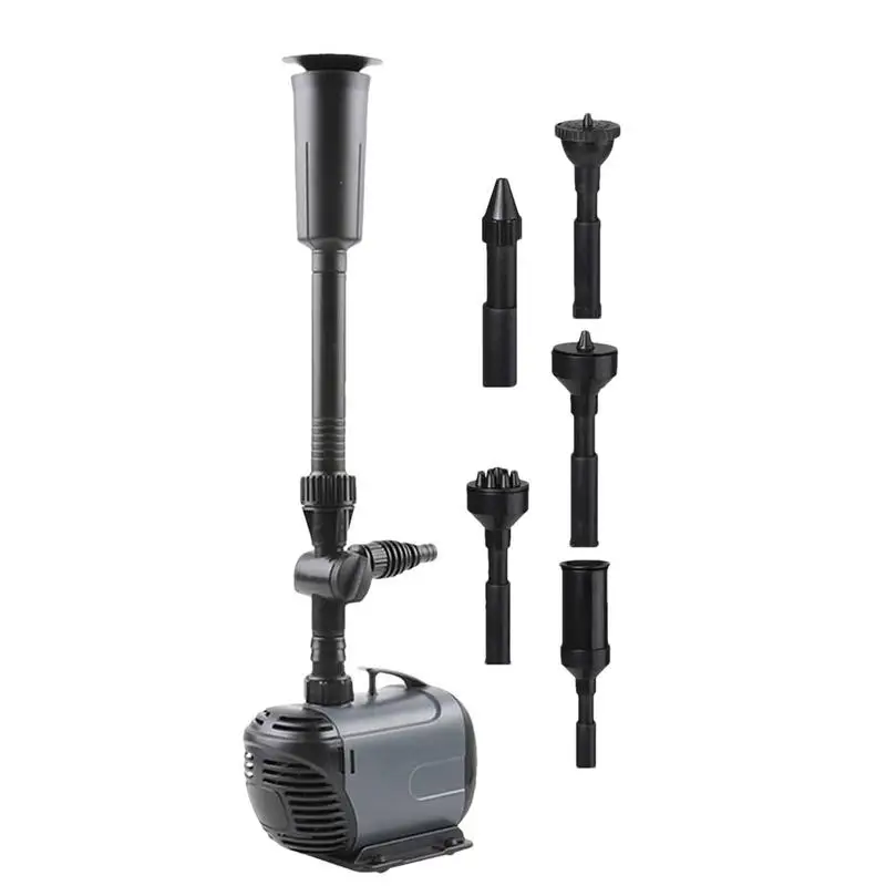 

Pond Pumps For Outdoor Ponds Aquarium Submersible Pump Water Pump And Filter Kit Fish Pond Water Fountain Pump With 3 Nozzles