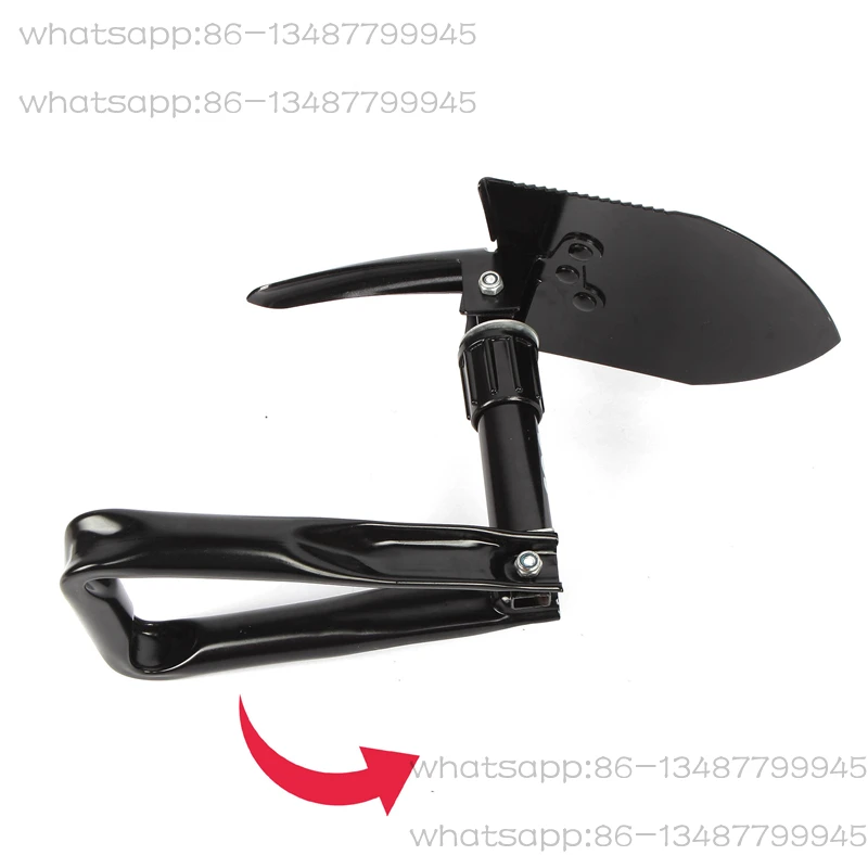 F08N 다기능 접이식 군용 삽 도시 야외 캠핑 도구 삽 트럭 백업용