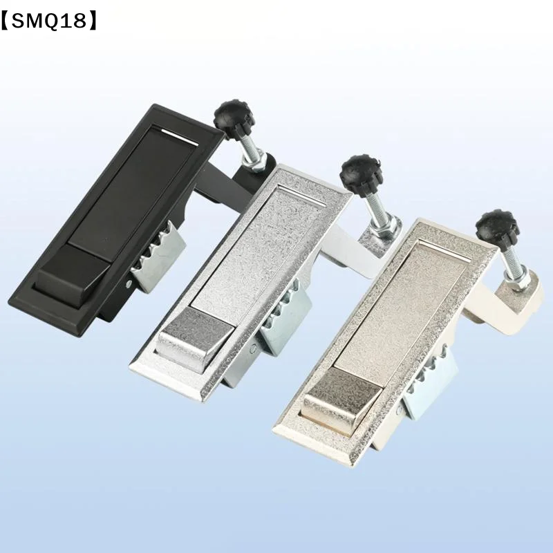 Push Button Lock Zinc Alloy Adjustable Box Case Boiler Flat Locker Switch Hasp Latch For Distribution Box Metal Lock【SMQ】