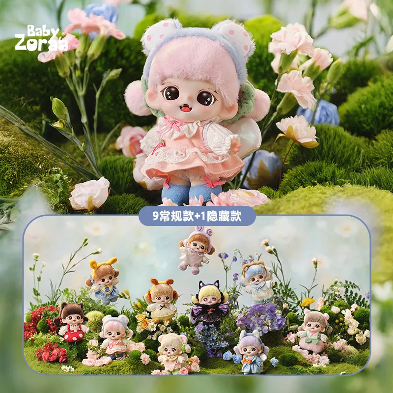 

Zoraa Winged Elf Series ABS Plush Blind Box Backpack Charm Mobile Cute Trendy Doll Surprise Blind Box Collection Birthday Gifts