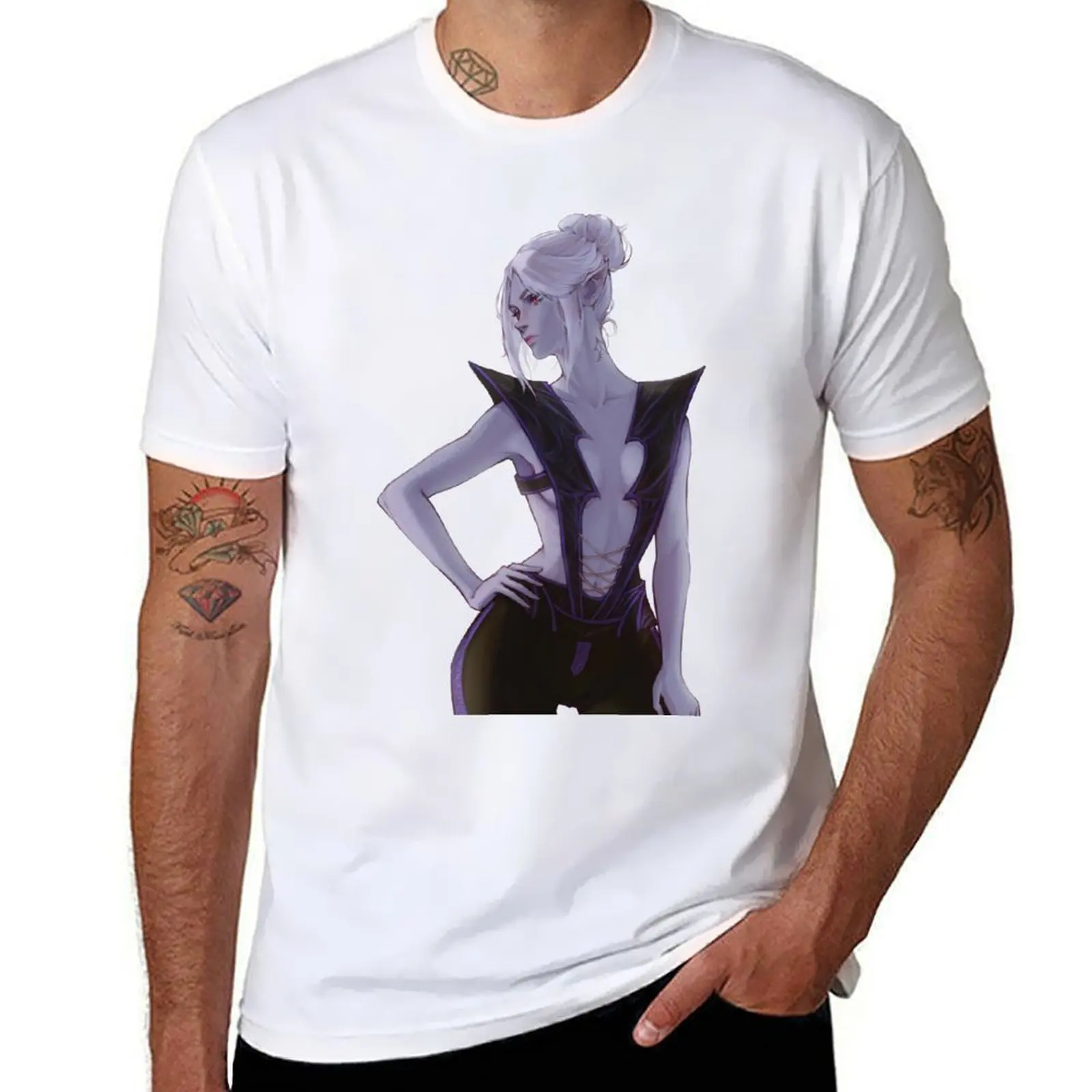 

Just my BG3 girls appreciation post - Minthara T-Shirt anime t shirts for man funny t shirts cotton T-Shirt