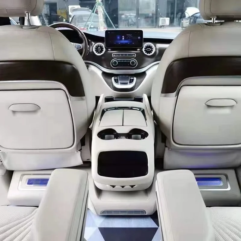 For Mercedes  Armrest Box,  for Refitting the Central Armrest Box in Luxury Van MPV