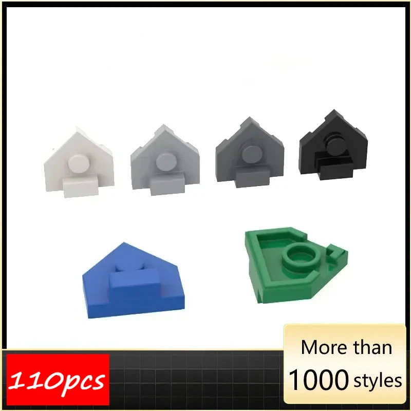 

110PCS High-Tech Assemble Particle 27928 2x2 Shield-Shaped Special Board Building Block Kit Replaceable Parts Toys For Children