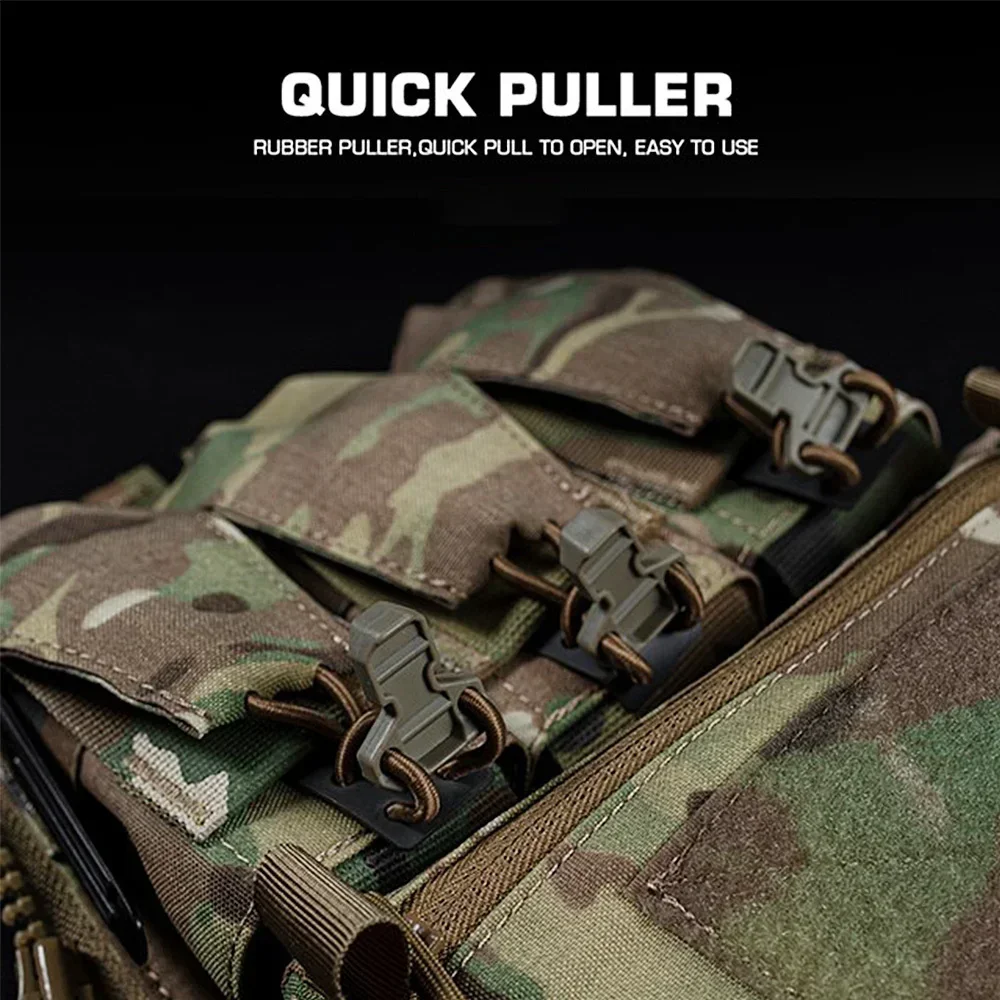 الاعتداء التكيف Banger اللوحة الخلفية البريدي على الحزمة الخلفية سترة التكتيكية GP الحقيبة FCPC V5 لوحة الناقل الملحقات حقيبة أدوات متعددة الجيب