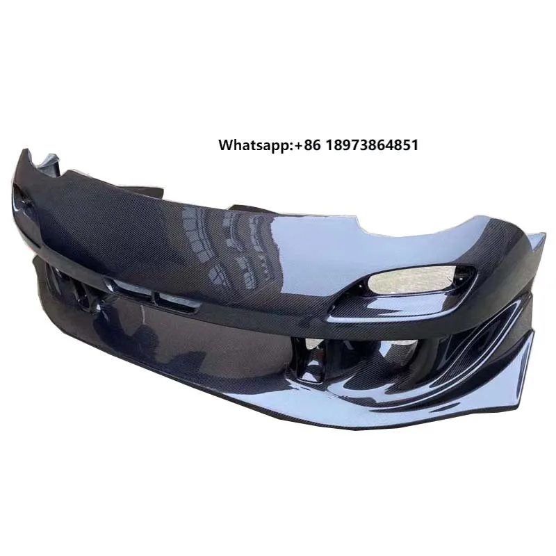 

For 1992-1997 Mazda RX7 FD3S RE-GT Style Carbon Fiber Front Bumper CF