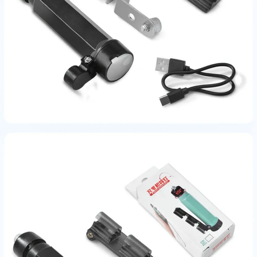 Rechargeable Blue LED Fishing Tip Light Night Raft Bridge Angling Accessory Reliable Performance Durable Gear Tool