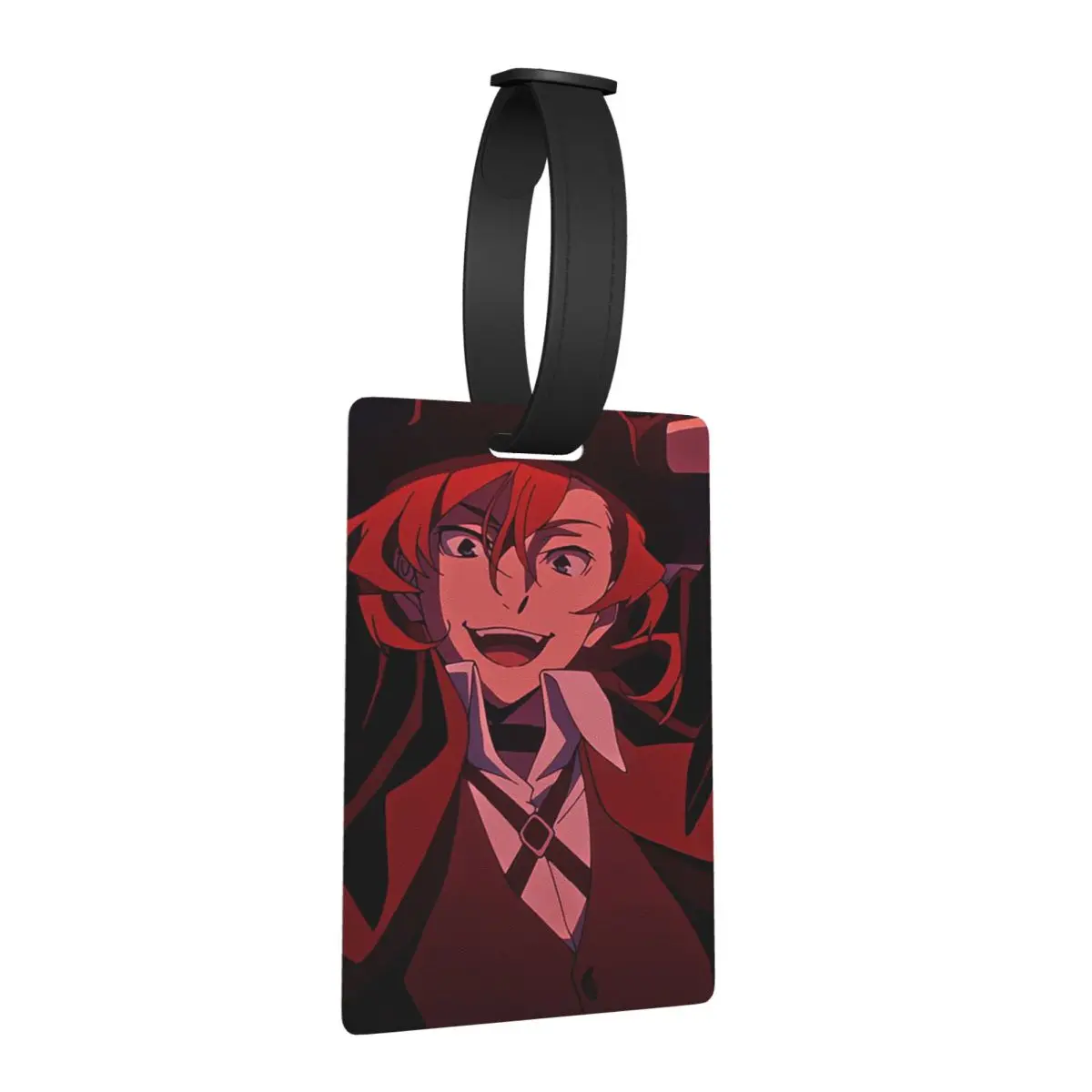 

Bungou Stray Dogs Chuuya Nakahara Luggage Tags Suitcase Accessories Travel Baggage Boarding Tag Label Holder ID Name Address