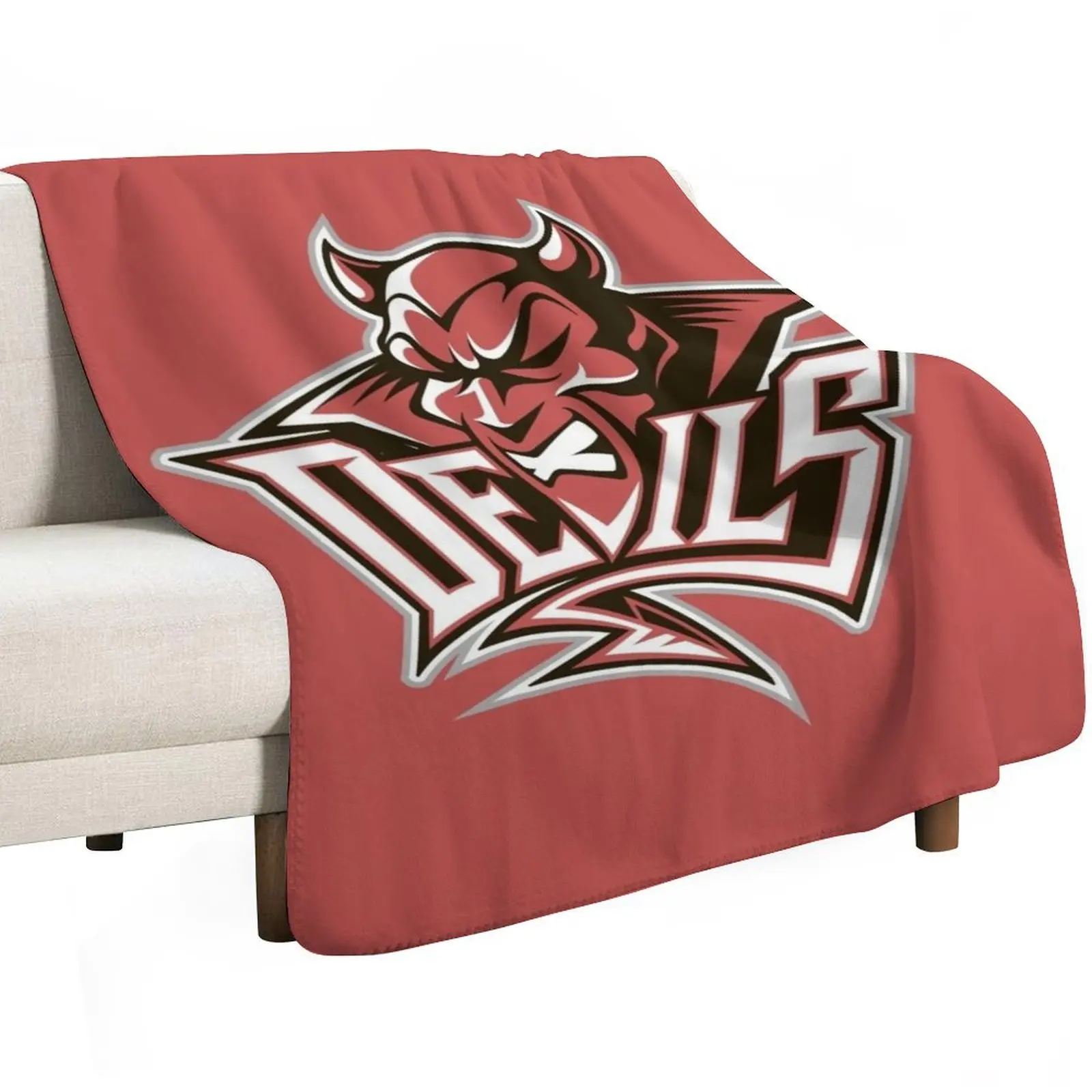 Cardiff Devils Throw Blanket for sofa Giant Sofa Luxury Designer Thermal Nap christmas decoration Blankets