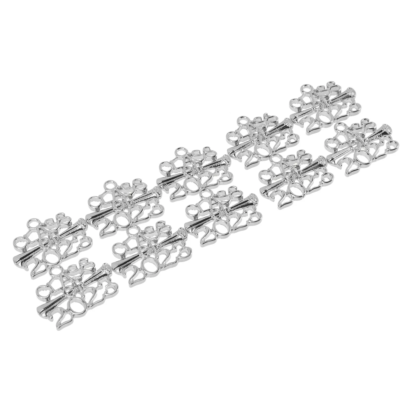 

10pcs Memorial Diy Jewelry Accessories Keychain Gold Charms 2023 Alloy Pendants for DIY Jewelry Crafts Accessories