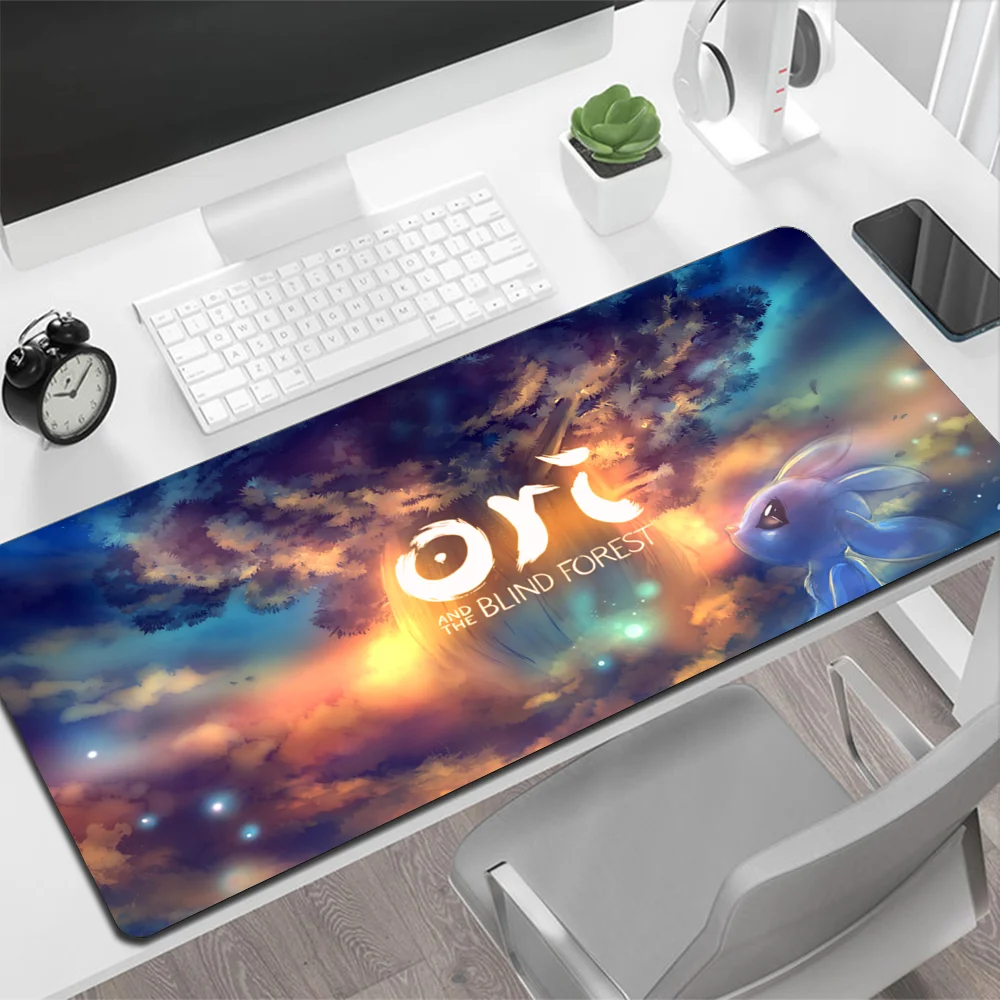 Ori e a floresta cega grande mouse pad jogos mouse pad pc gamer computador mouse tapete grande mousepad xxl tapete teclado tapete de mesa