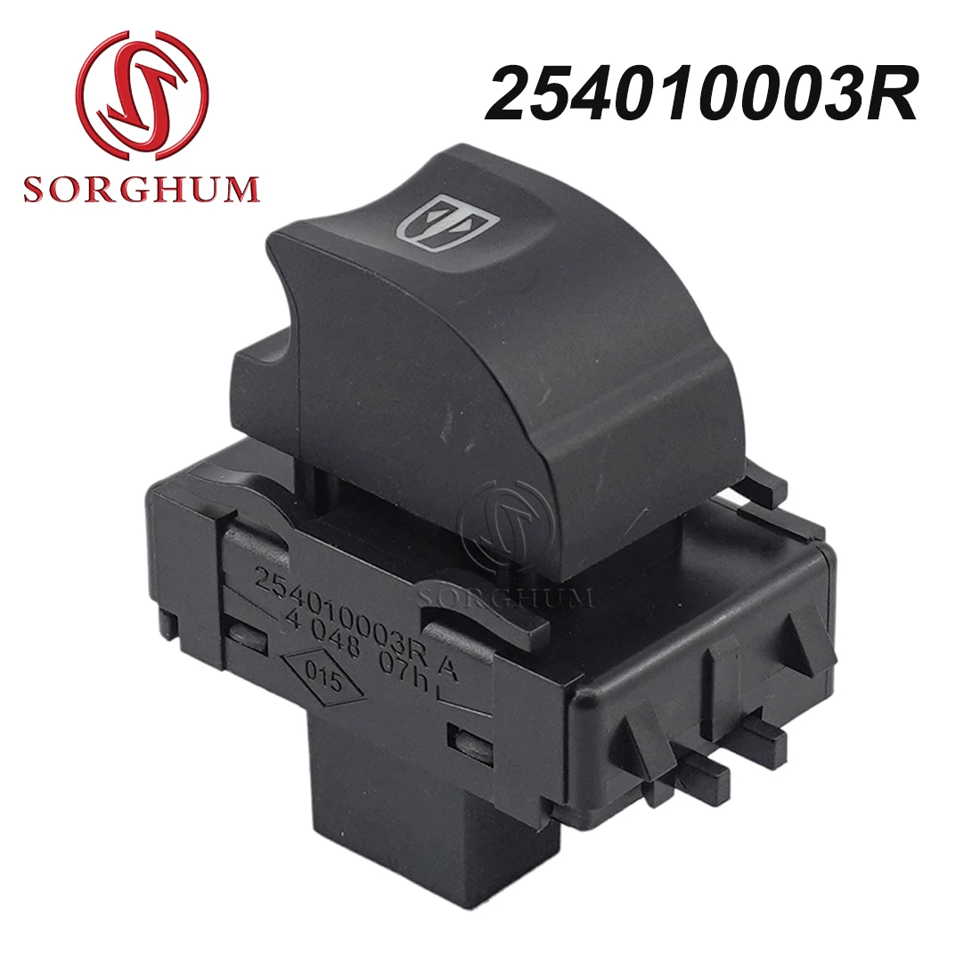 

SORGHUM 254010003R Power Window Lifting Switch Button for Renault Grand Scenic Laguna Megane Button Switch Controller Accessory