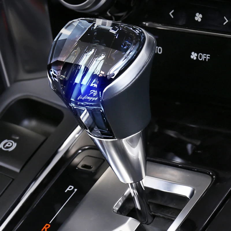 For Toyota Alphard/Vellfire/Crown/LM300 Colorful Crystal Gear Shift Knob Stylish and Beautiful Automotive Interior Auto Parts