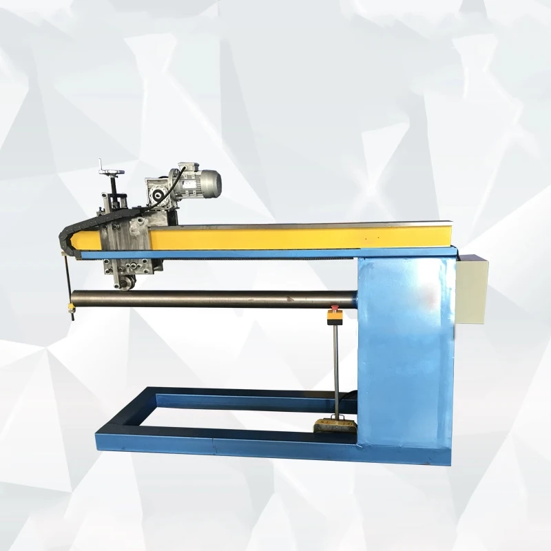 Efficient Round Duct Seaming Machine Galvanized Sheet Precision Seaming Equipment 130 150CM Horizontal Electric Customizable