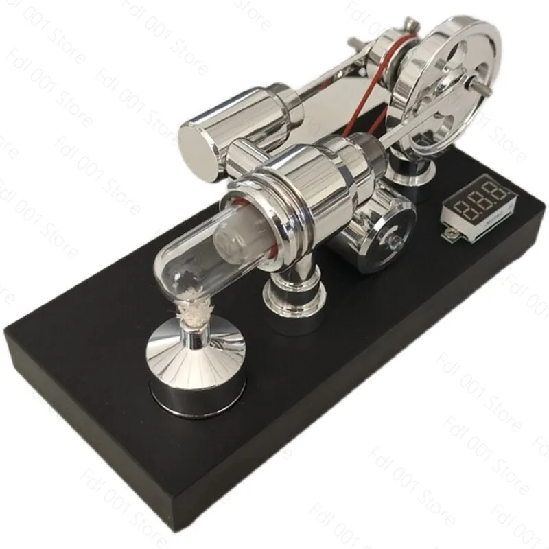 Stirling Engine Model DIY Mini Steam Engine Kit Educational Toy Assembly