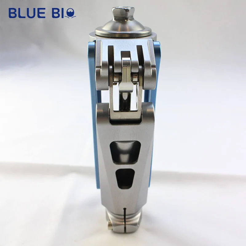 Comfortable and Stable Five Bar Pneumatic Knee Joint Made of Aluminum Alloy for Natural Gait and Secure Support