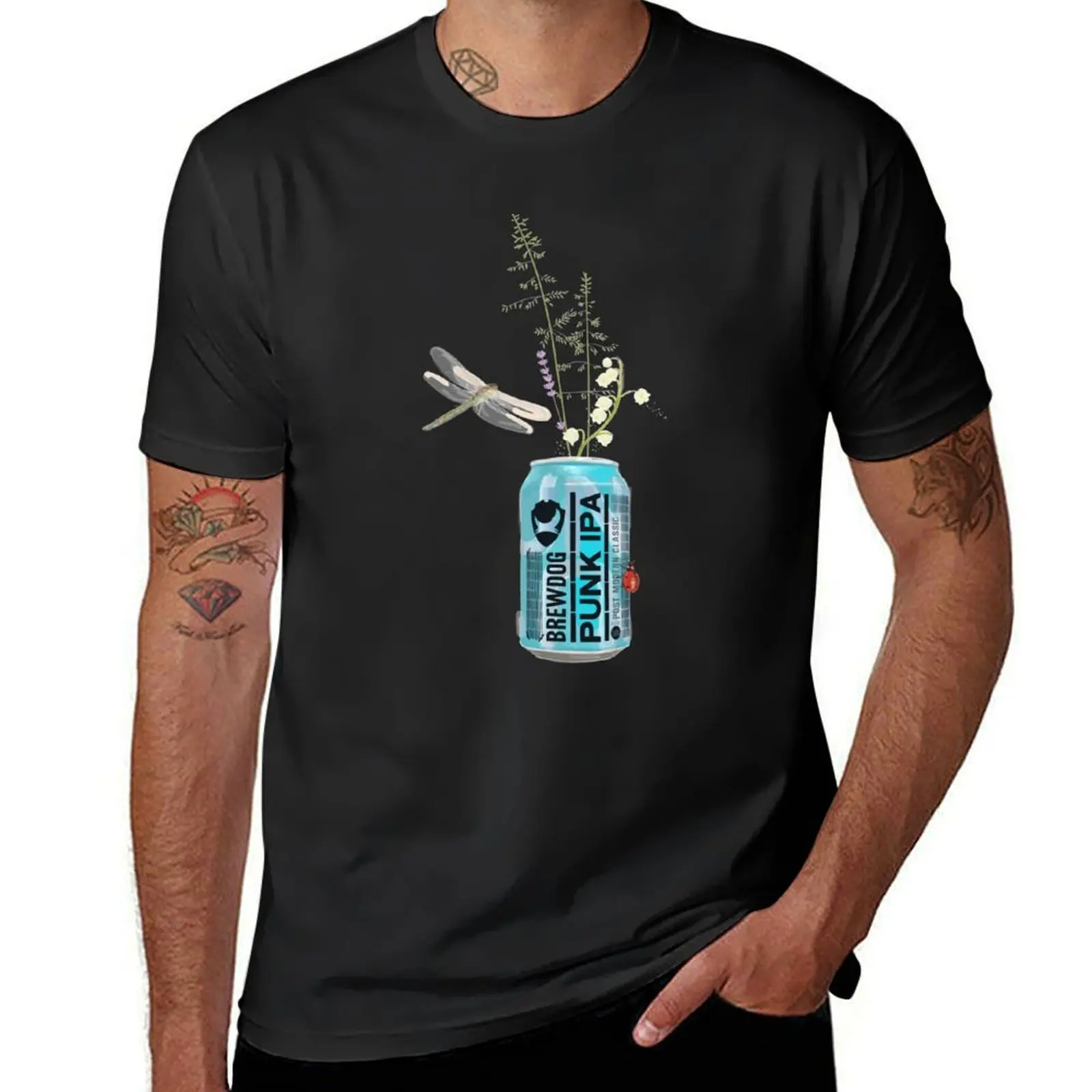 

Brewdog Punk IPA T-Shirt aesthetic clothes kawaii clothes black t-shirts for men