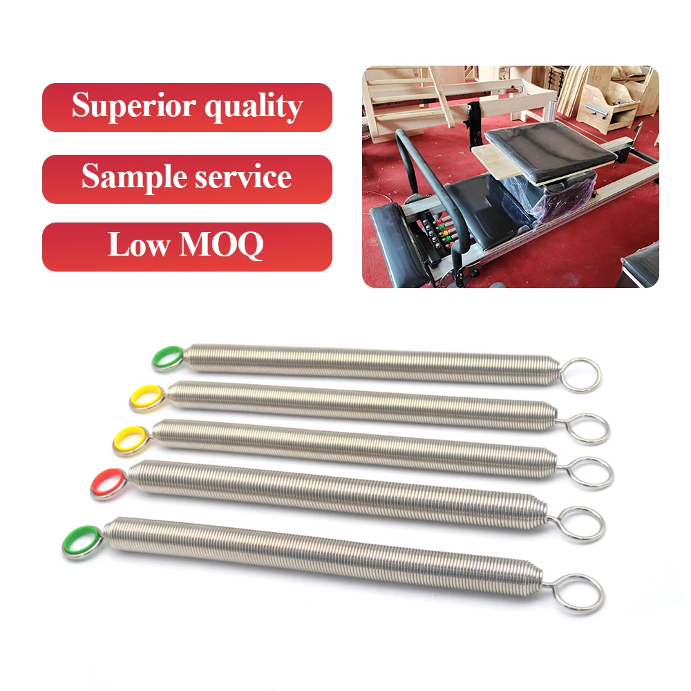 High Strength Yoga Rebuild Equipment Pilates Acessórios Tensão Primavera Pilate Núcleo Bed Music Wire Springs Pcs