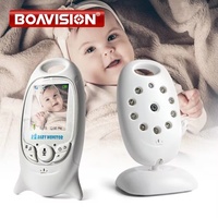 VB601 Video Baby Monitor Wireless 2.0'' LCD Babysitter 2 Way Audio Talk Night Vision Temperature Security Nanny 8 Lullabies