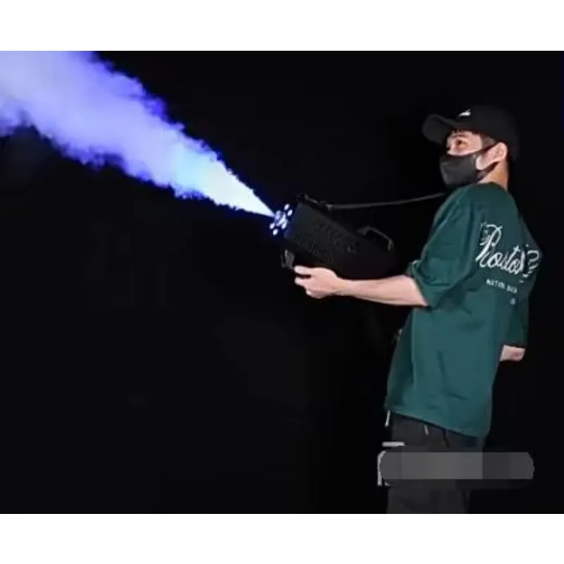 Bar Props Portable Smoke Injector Stage Smoke Sprayer Handheld LED Smoke Making Machine 110V-240V