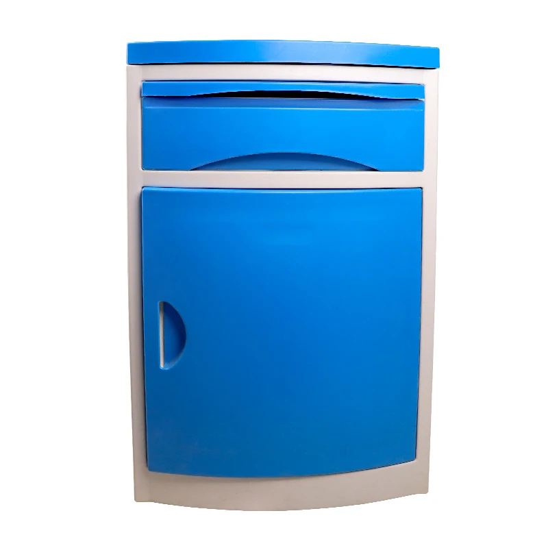 

Hospital Furniture ABS Medical Bedside Cabinet Hospital Bedside Locker