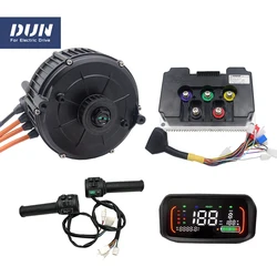 QS165 5000W 90KPH PMSM Mid Drive Motor Hall Type with V2 FarDriver Controller ND72450 N7 Display and T08 Throttle For Lightbike