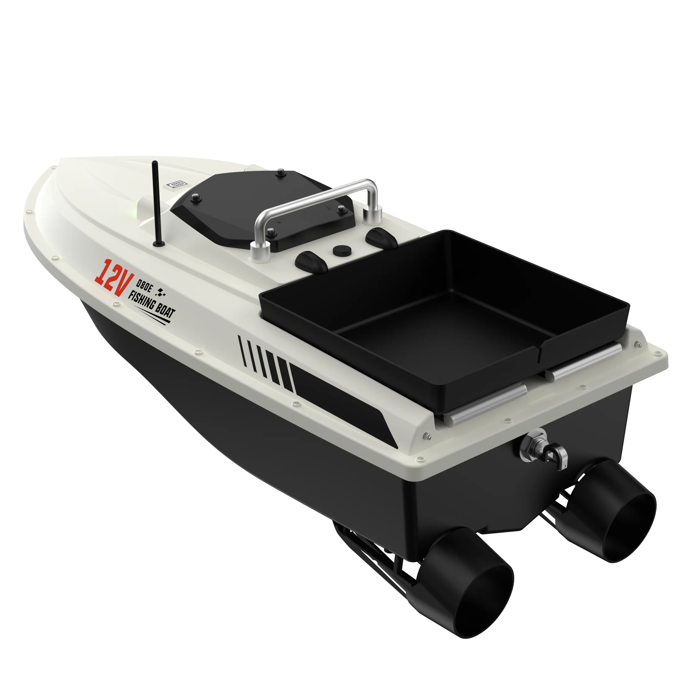 

RC Fishing Bait Boat with GPS Depth Finder Temperature Detection Smart Baiting Vessel for Carp Fishing Tackle Accessories