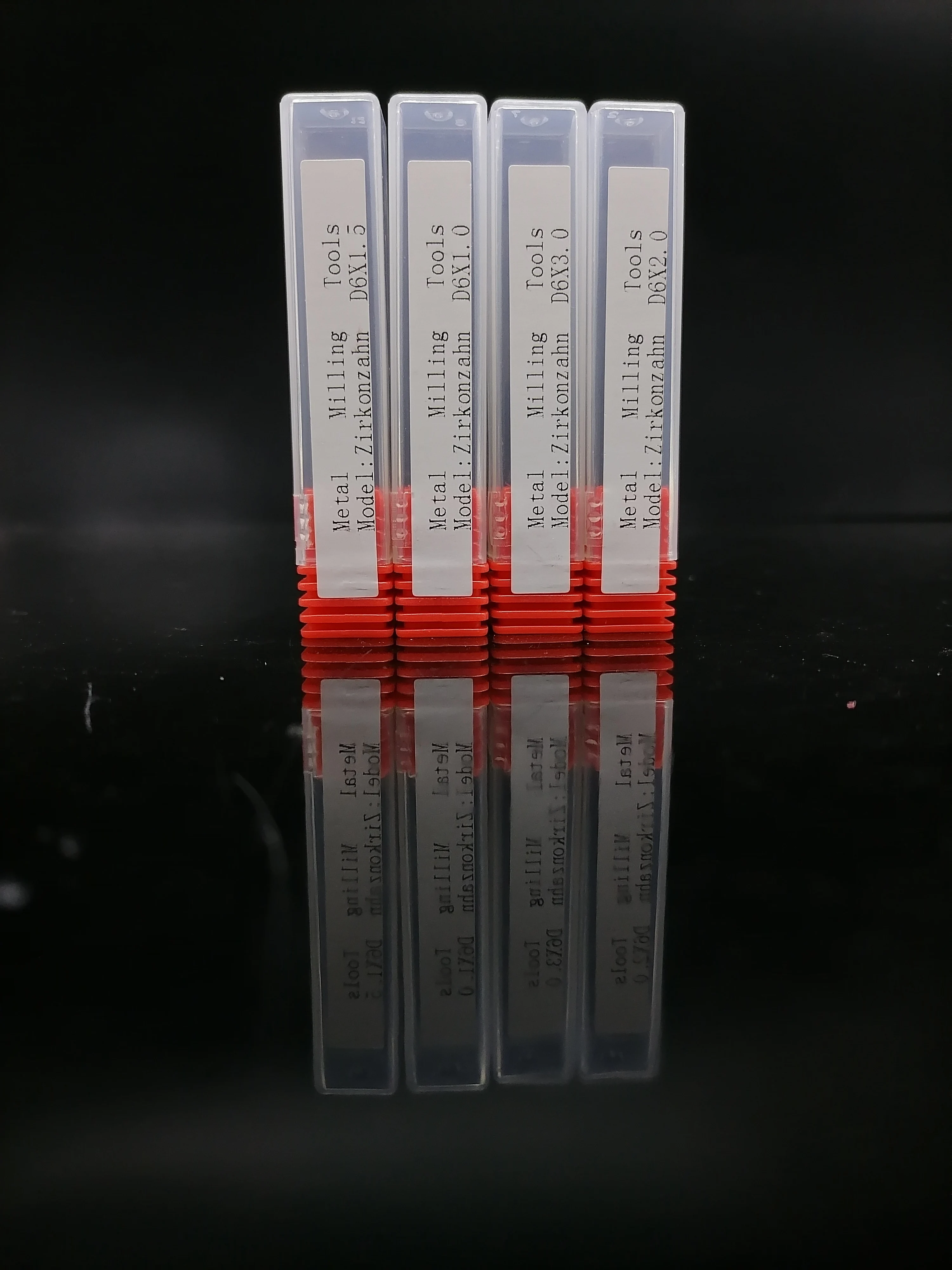 Milling Burs Compatible with Zirkonzahn M1 M5 CADCAM System Shank 6.0 to Mill Metal Titanium Cocr Disc