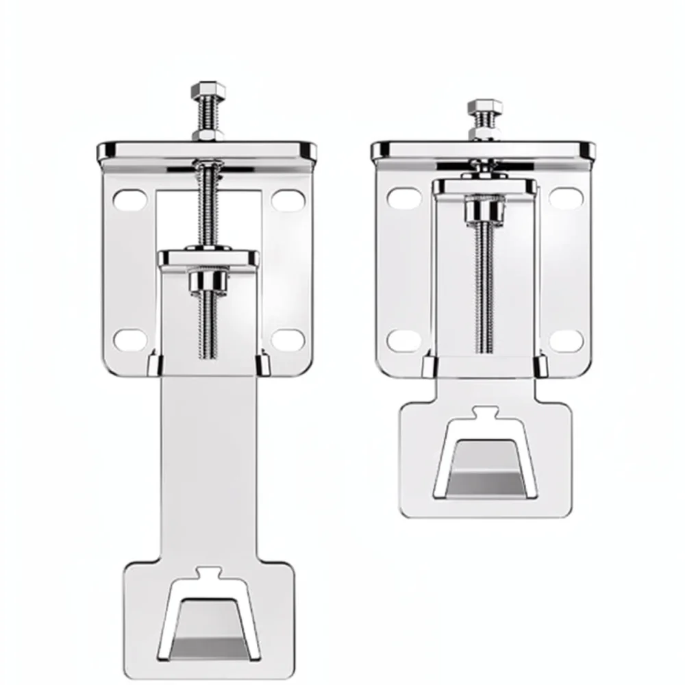 Universal Adjustable Range Hood Mounting Hanger Thickened Stainless Steel Wall Bracket Kitchen Exhaust Fan Accessory