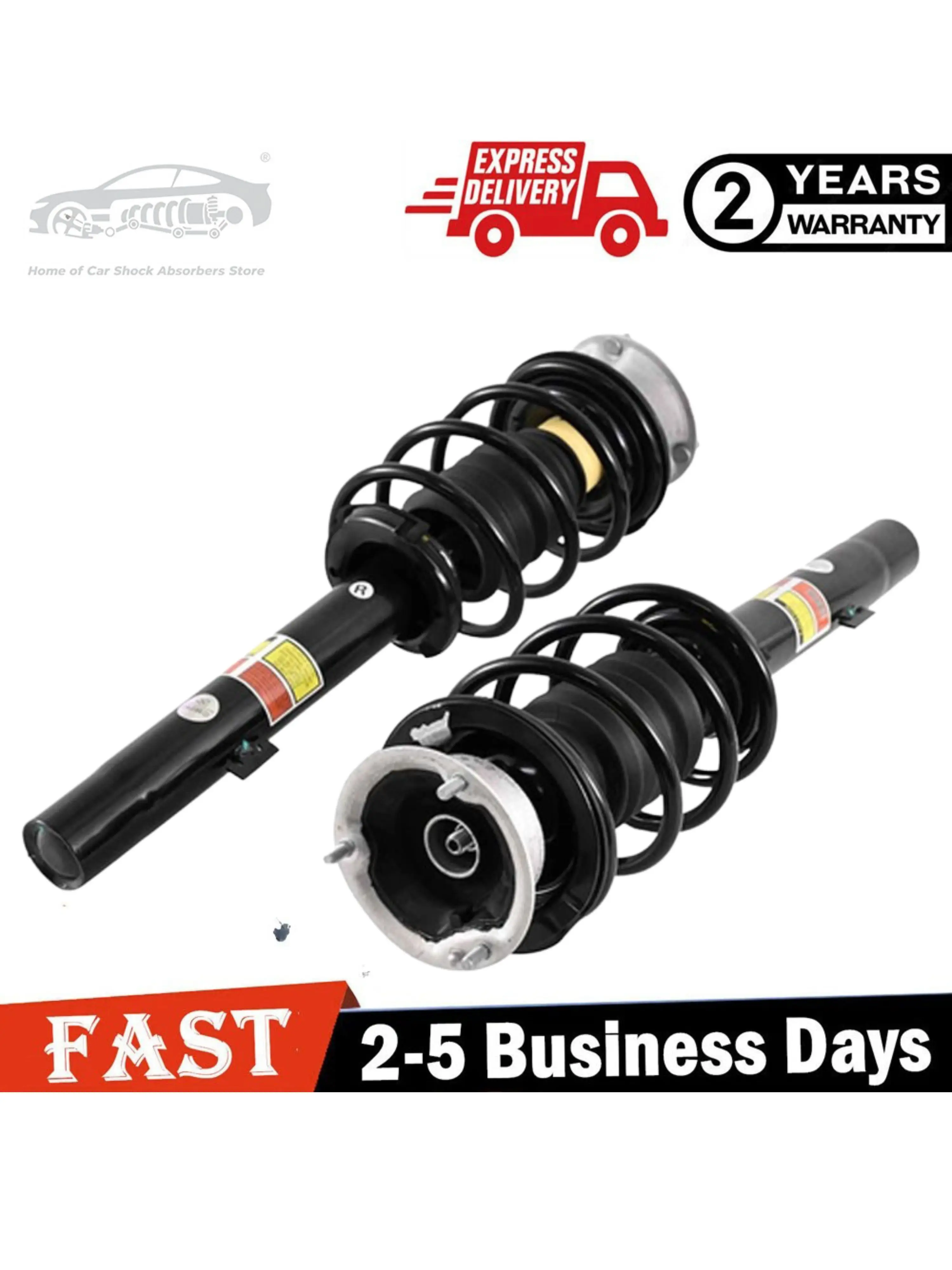 

2x Front Fit BMW E90 E91 E92 318i 320d 325i 330i Shock Absorber Struts Assys