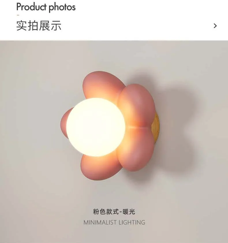 

New Nordic Pendant Light Modern Cream Flower Styling Hanging Lamp Indoor Lighting Room Decor chandeliers For Bedroom Living Room