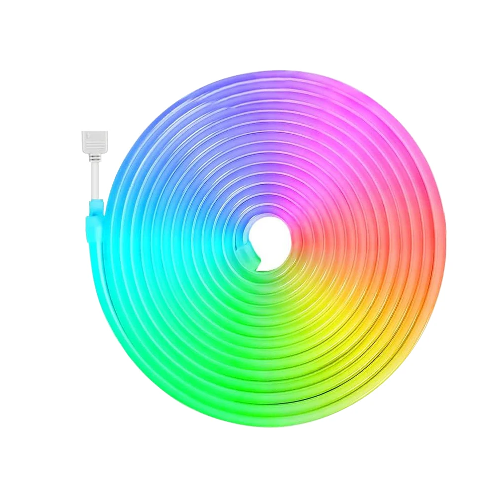 

LED Neon Strip Tuya Smart Life WiFi Silicone 5x 15mm 24V2A LED Lantern Strip RGB Neon strip Alexa Google Home