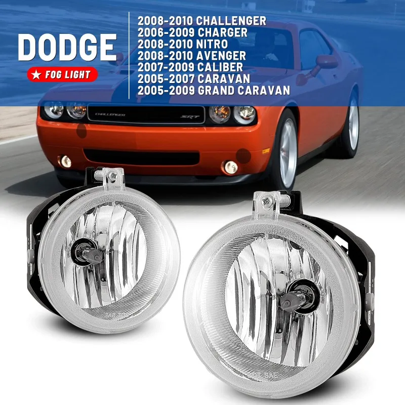 Car Fog Lights Without Bulb For Dodge Chrysler Caliber Jeep Compass 4805857AA Fog Lamp